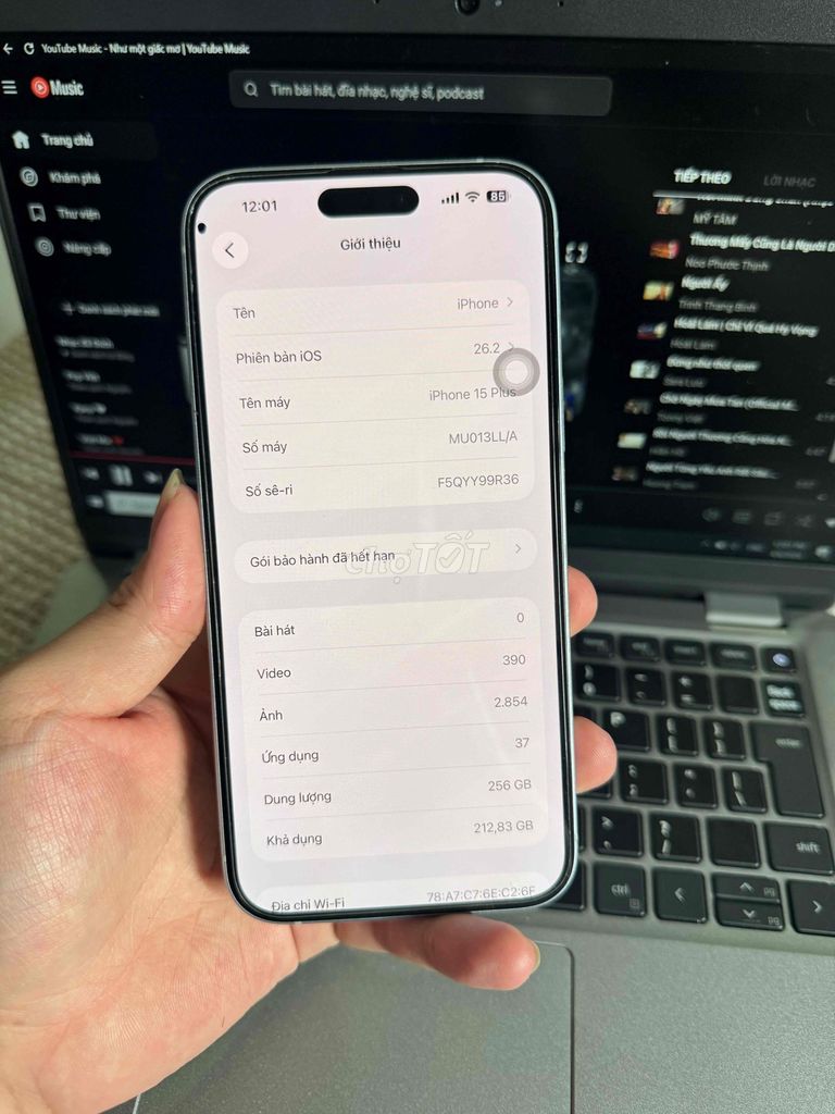 iPhone 15 Plus 256GB Blue. Mua bán Điện thoại tại Quận 10 Tp Hồ Chí Minh được đăng bởi Pax Thiên hình 1