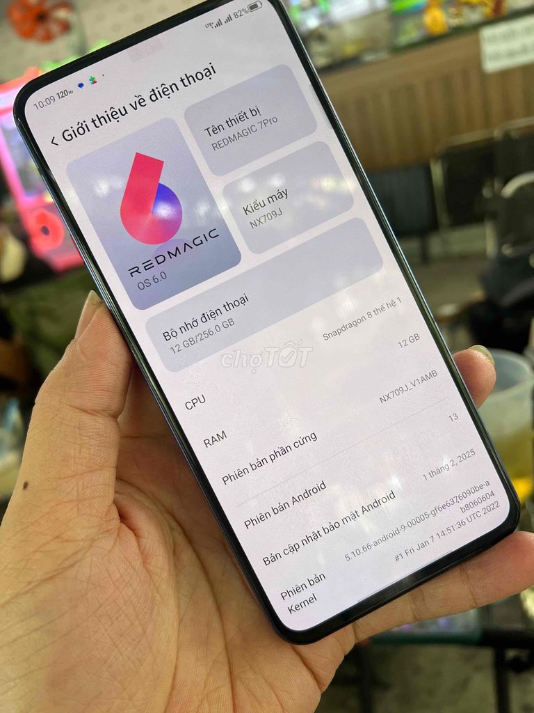 Nubia RedMagic 7 Pro 256GB Xanh Đã dùng. Mua bán Điện thoại tại Quận Bình Tân Tp Hồ Chí Minh được đăng bởi nguyễn sang  hình 1