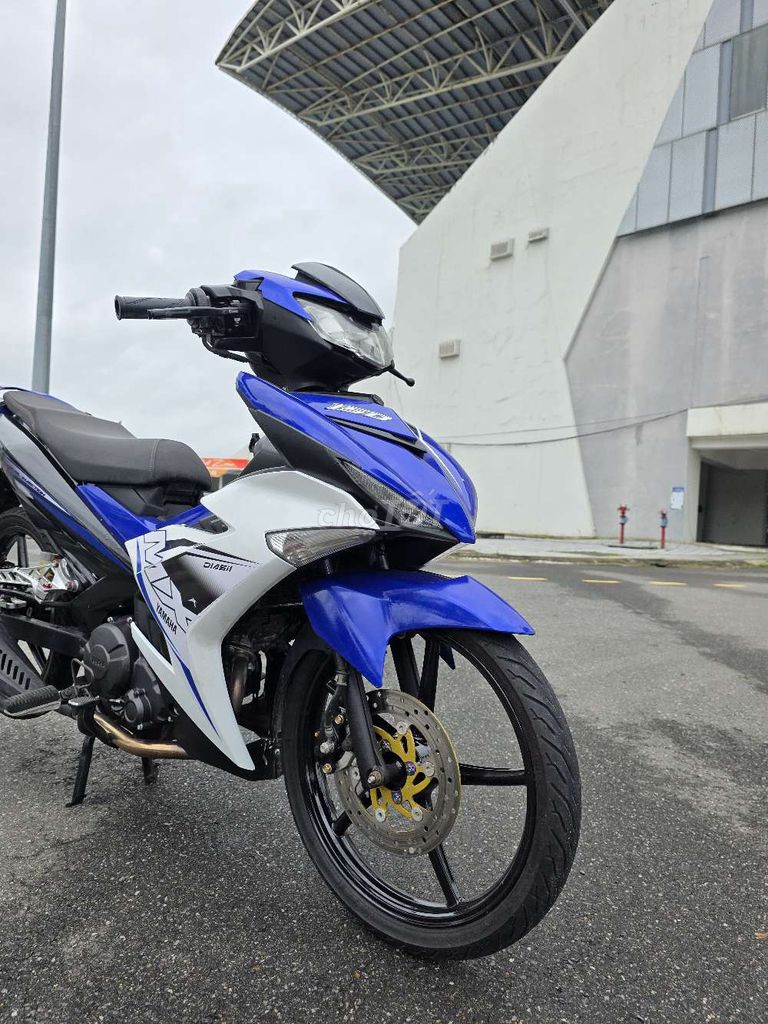 Yamaha Exciter Xanh trắng Côn tay. Mua bán Xe máy tại Quận Cẩm Lệ Đà Nẵng được đăng bởi Ngạo Thiên hình 1
