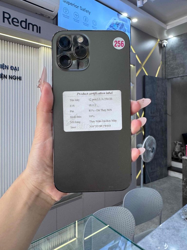 12prm QT 256gb. Mua bán Điện thoại tại Thành phố Nam Định Nam Định được đăng bởi nguyễn việt hoàng hình 1