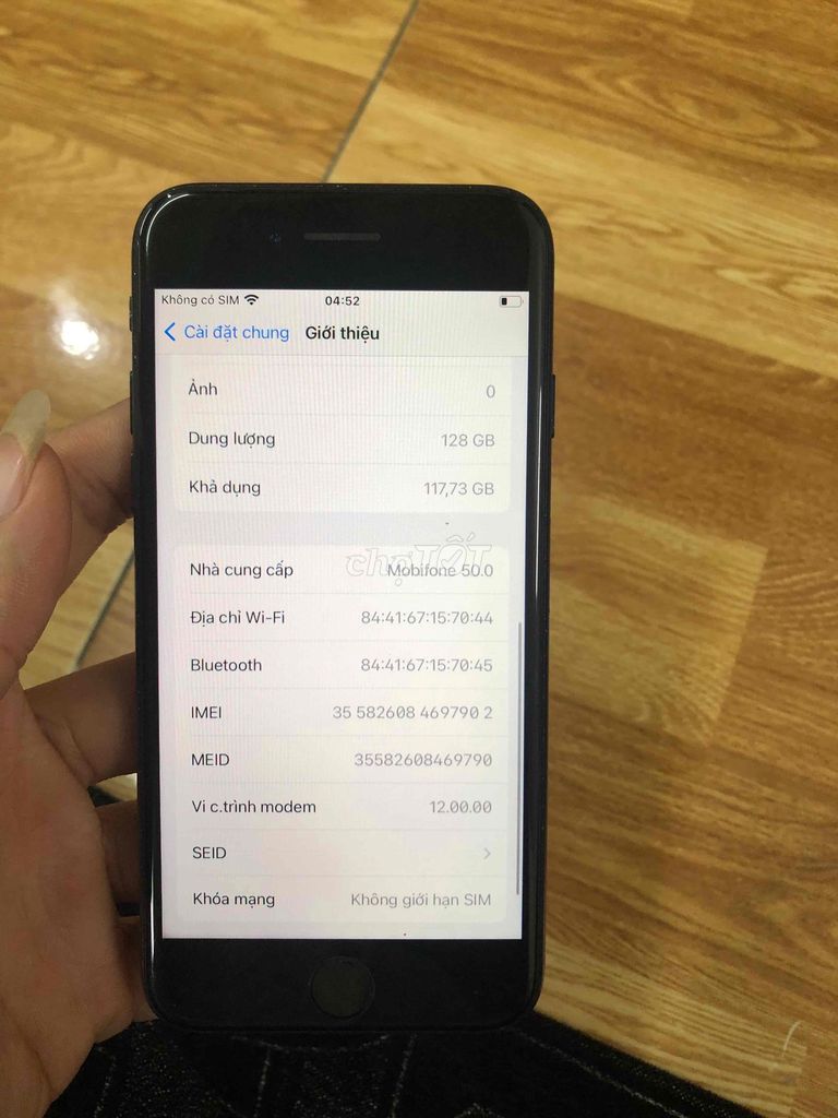 Apple iPhone 7 128GB Đen. Mua bán Điện thoại tại Quận Bình Thạnh Tp Hồ Chí Minh được đăng bởi ThiênĐôngMobile hình 1