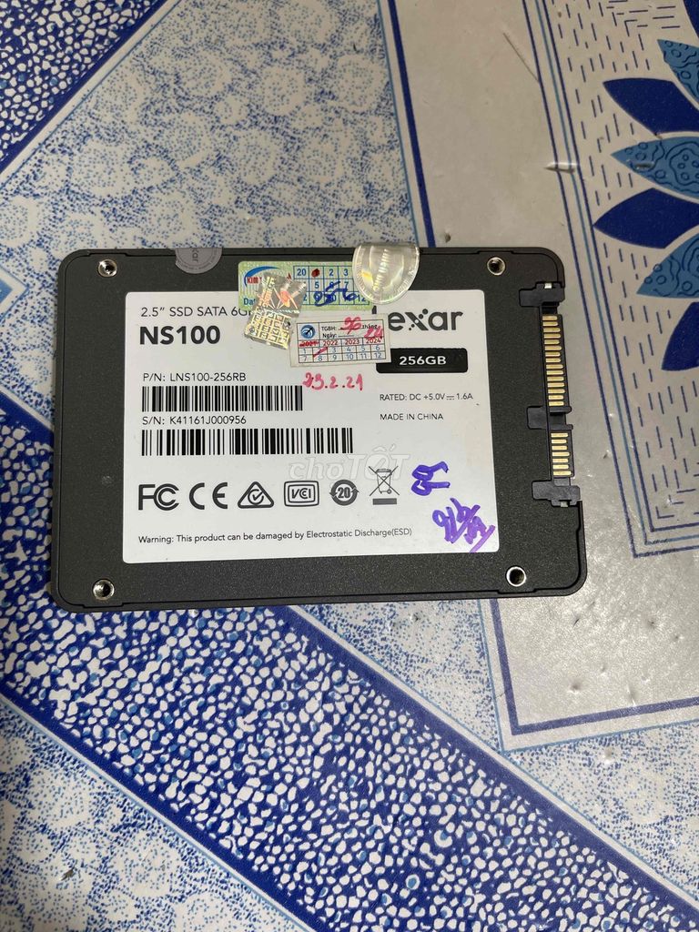 Ổ cứng SSD Lexar NS100 256GB 2.5 inch. Mua bán Linh kiện (RAM, Card...) tại Quận 12 Tp Hồ Chí Minh được đăng bởi Hoàng Minh hình 1