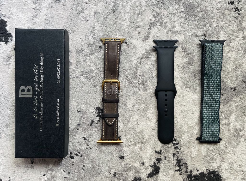 Combo 3 dây Apple Watch 42mm. Mua bán Thiết bị đeo thông minh tại Quận Bình Thạnh Tp Hồ Chí Minh được đăng bởi Hung N hình 1