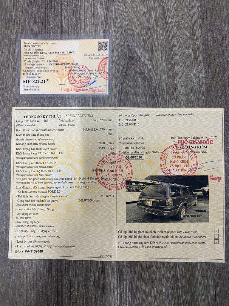 Escape 2005 cần bán. Mua bán Ô tô tại Quận Bình Tân Tp Hồ Chí Minh được đăng bởi Bao khoa hình 10