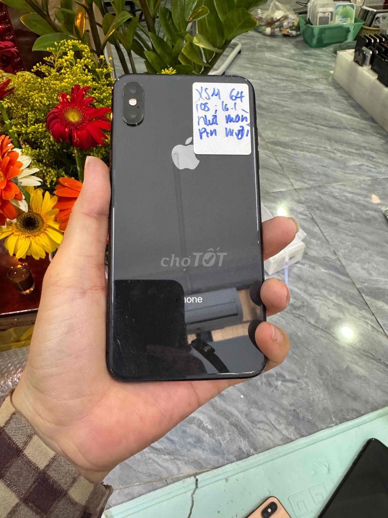 Apple iPhone XS Max 64GB Đen. Mua bán Điện thoại tại Quận 4 Tp Hồ Chí Minh được đăng bởi Phan Pha hình 1