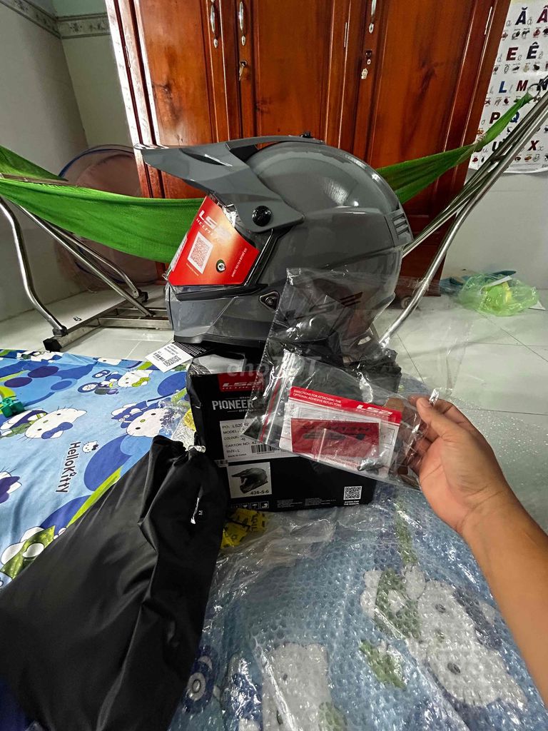 Mũ bảo hiểm LS2 MX436 Evo size L vòng đầu 59-60. Mua bán Phụ kiện thời trang khác tại Thị xã Phú Mỹ Bà Rịa - Vũng Tàu được đăng bởi Phương hình 1
