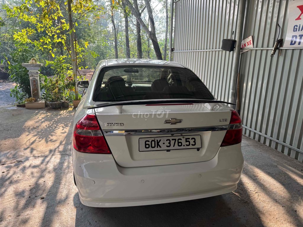 Chevrolet Aveo 2013 LTZ 138000 km Trắng. Mua bán Ô tô tại Huyện Long Thành Đồng Nai được đăng bởi huy hình 2