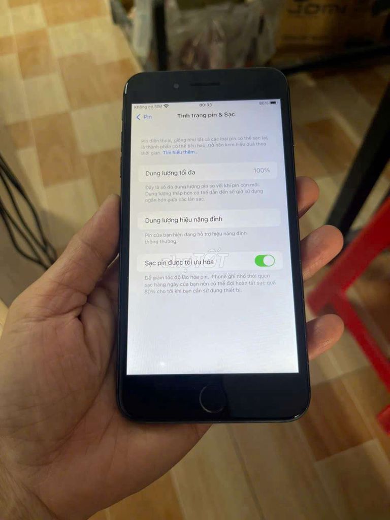 Apple iPhone 8 Plus 64GB Đen Đã sử dụng. Mua bán Điện thoại tại Huyện Hương Khê Hà Tĩnh được đăng bởi nguyễn hải ninh hình 1