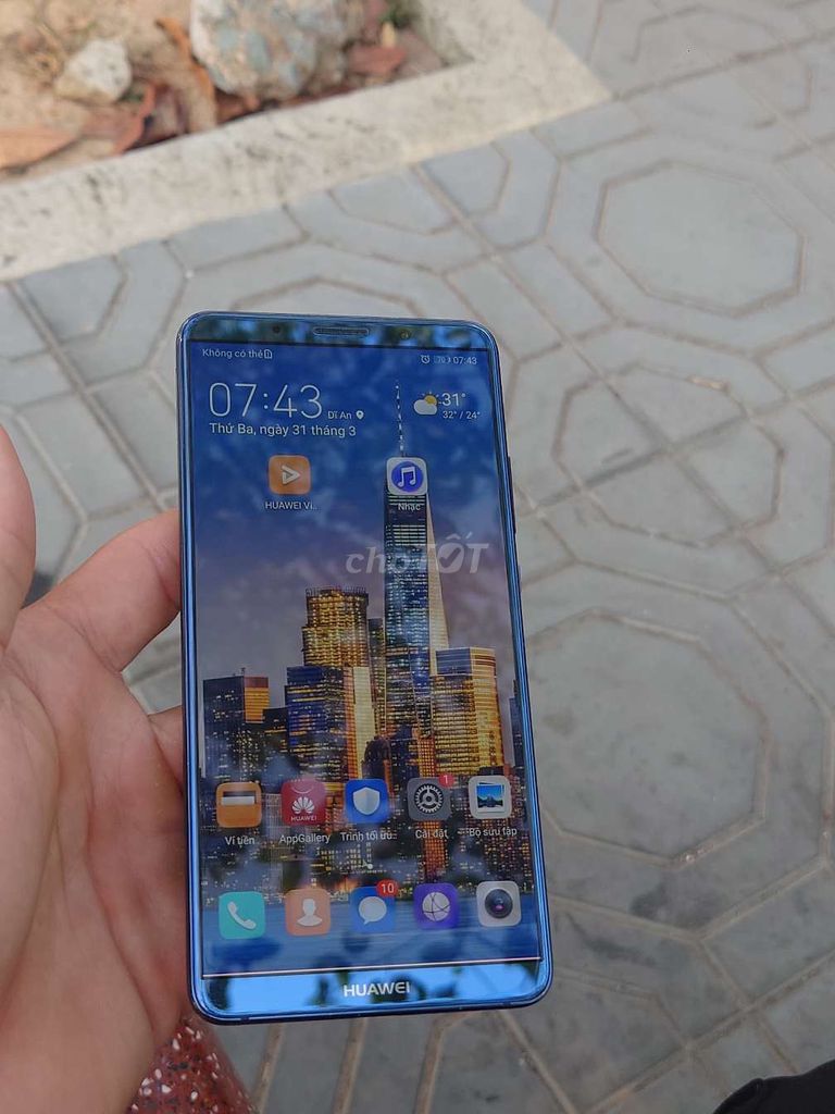 Huawei Mate 10 Pro 64GB Xanh. Mua bán Điện thoại tại Thành phố Dĩ An Bình Dương được đăng bởi Ice man hình 1