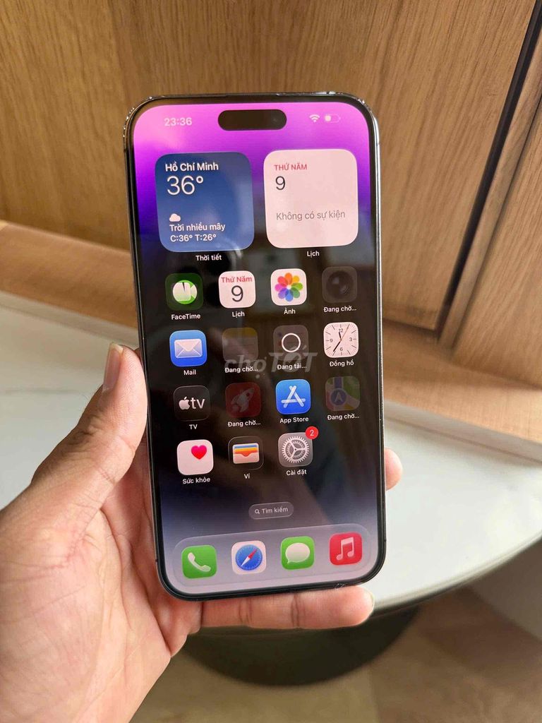 Apple iPhone 14 Pro Max Tím. Mua bán Điện thoại tại Huyện Đức Hòa Long An được đăng bởi Táo Đức Hoà LA hình 1