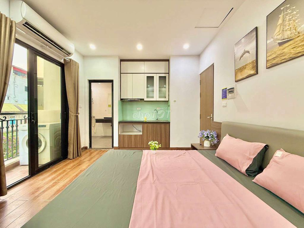 STUDIO CAO CẤP BAN CÔNG MÁY GIẶT RIÊNG 4950K MẶT ĐƯỜNG VĂN TIẾN DŨNG