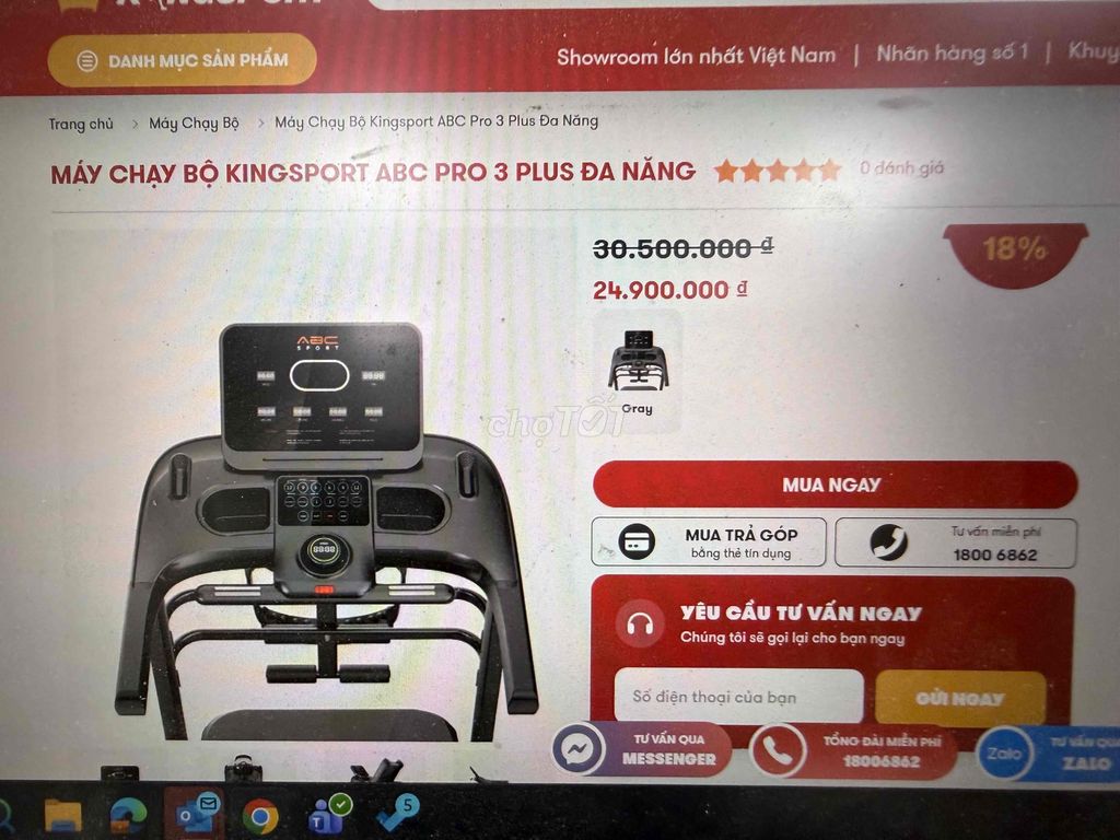 Máy chạy bộ Kingsport ABC Pro 3 Plus. Mua bán Đồ thể thao, Dã ngoại tại Huyện Cần Đước Long An được đăng bởi Phi hình 1