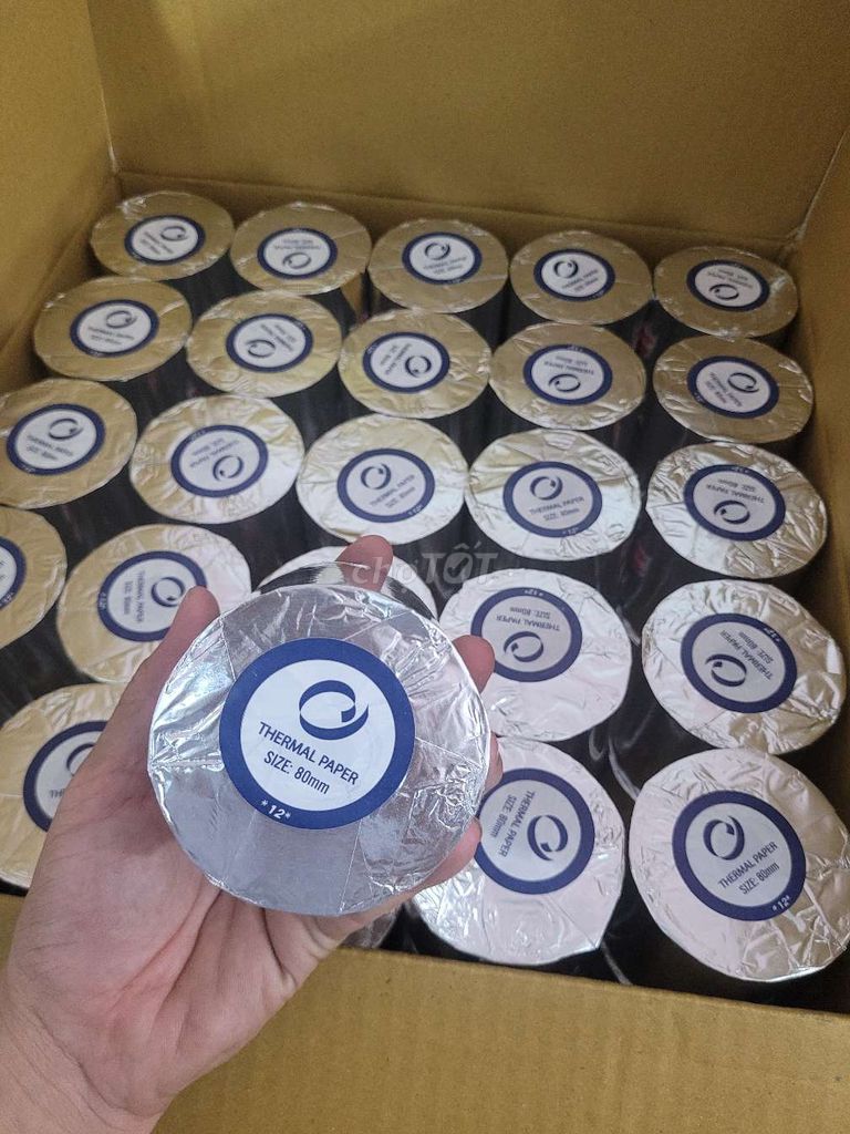 Giấy in nhiệt K80x80. Mua bán Đồ dùng văn phòng tại Huyện Ninh Hải Ninh Thuận được đăng bởi An Đạt hình 1