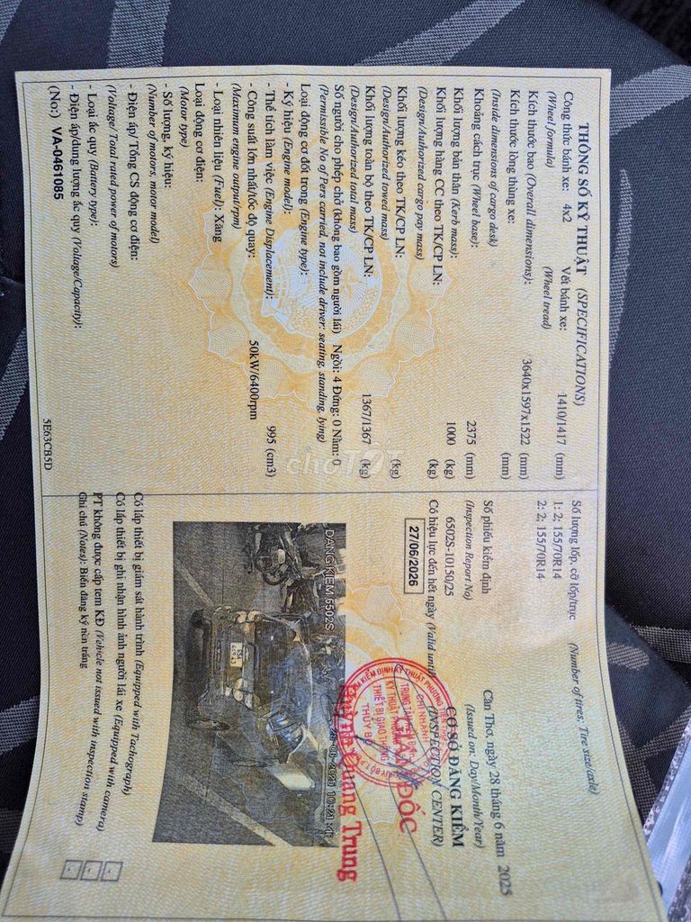 Chevrolet Spark 2016 - Cần Thơ. Mua bán Ô tô tại Quận Cái Răng Cần Thơ được đăng bởi Trang Trần hình 18