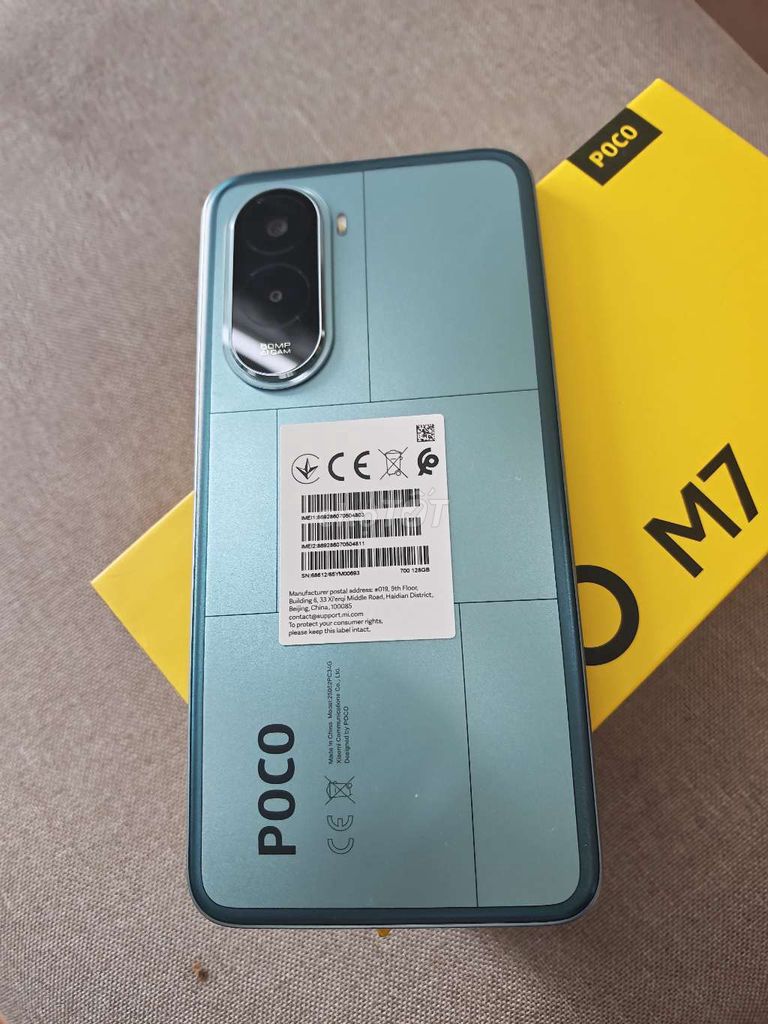 POCO M7 128GB Xanh 6.9 inch. Mua bán Điện thoại tại Quận Thanh Xuân Hà Nội được đăng bởi cửa hàng điện thoại giá rẻ hình 1