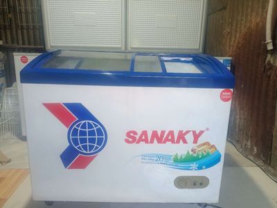 tủ đông Sanaky 300 l kính cong xài tốt