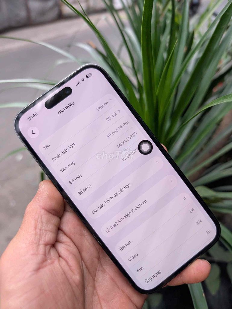 iPhone 14 Pro 128GB Đen VN/A zin ốc áp có GL. Mua bán Điện thoại tại Huyện Hòa Thành Tây Ninh được đăng bởi khánh Đơn hình 1