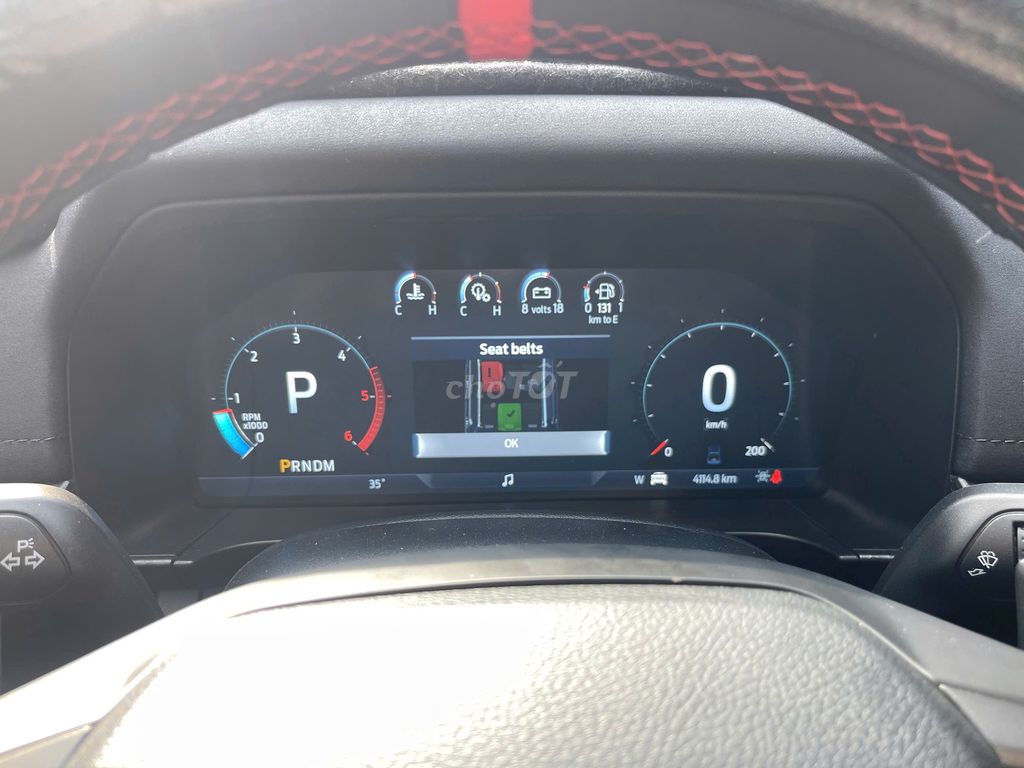 Ford Ranger Raptor 2025 Đỏ 4189 km. Mua bán Ô tô tại Quận 3 Tp Hồ Chí Minh được đăng bởi Duy Vỹ hình 5