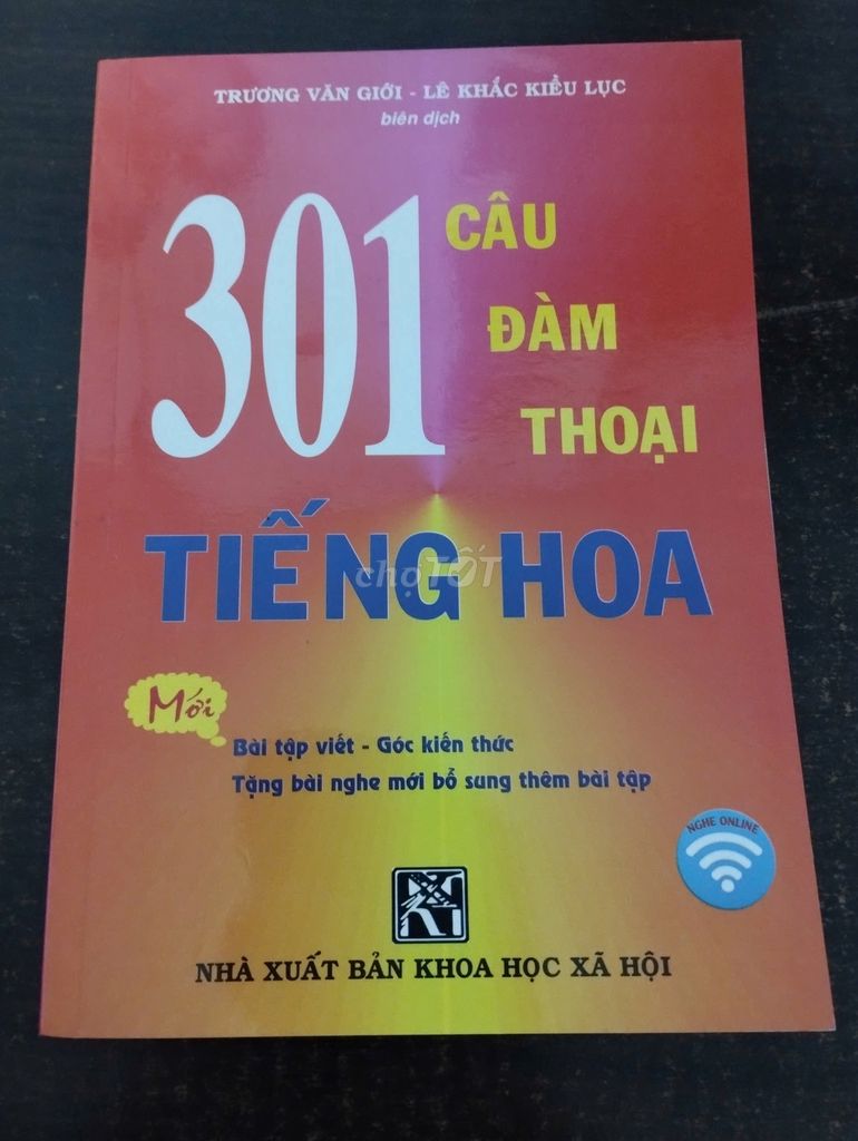 301 Câu Đàm Thoại Tiếng Hoa| Mới 99% - Chính Hãng