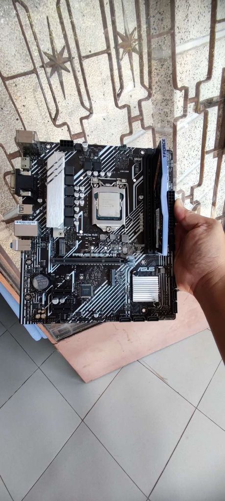 Combo ASUS B560M-K/I5-11400/Ram 16gb RGB. Mua bán Linh kiện (RAM, Card...) tại Huyện Hòa Thành Tây Ninh được đăng bởi Hai Nguyen Khac hình 1