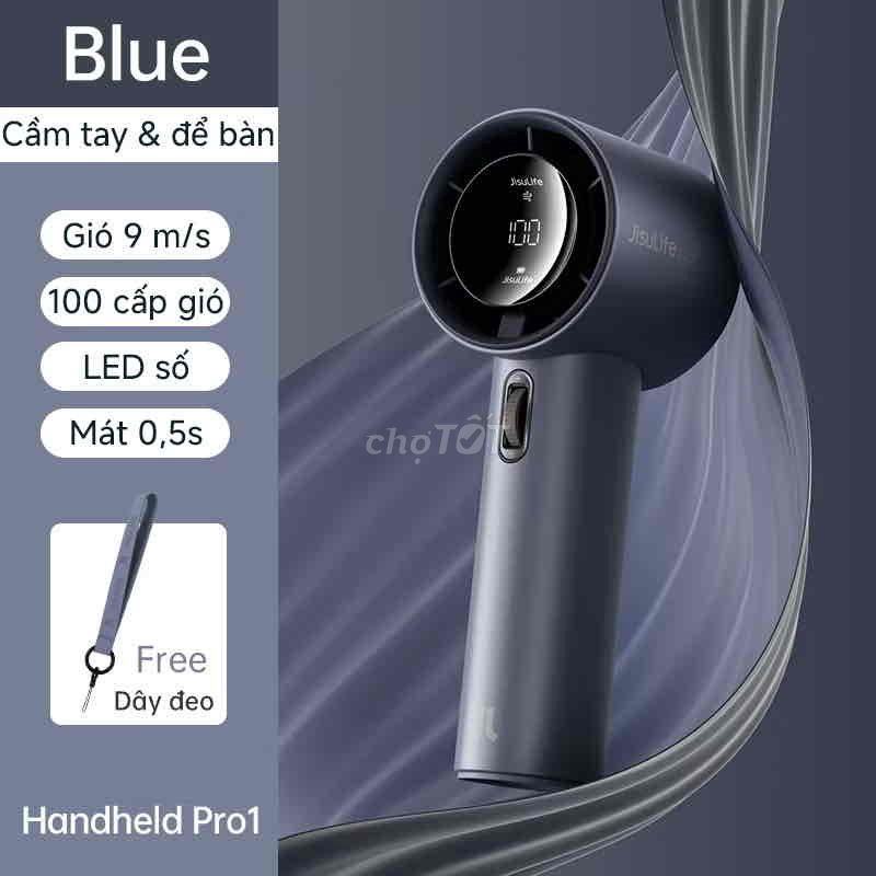 Quạt cầm tay JisuLife Handheld Pro1 Xanh. Mua bán Quạt tại Quận Hai Bà Trưng Hà Nội được đăng bởi Nguyễn Mạnh Dũng hình 1