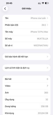 Apple iPhone 13 Pro Max 256GB