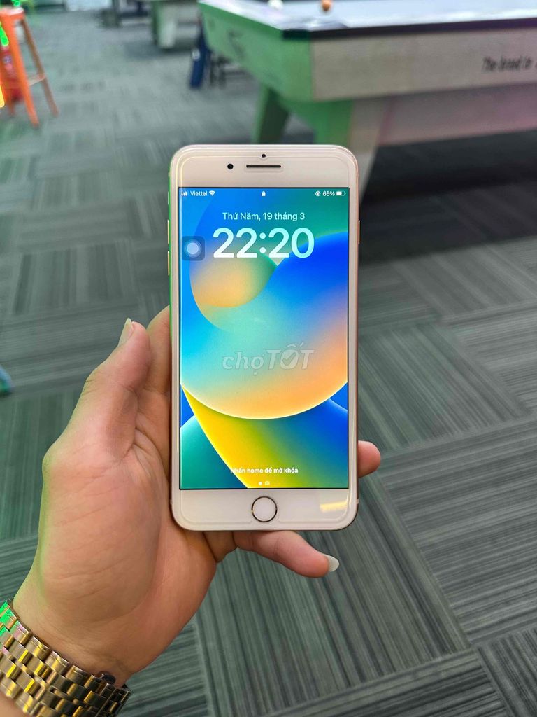 Apple iPhone 8 Plus 64GB Vàng Đã sử dụng. Mua bán Điện thoại tại Quận Nam Từ Liêm Hà Nội được đăng bởi Đinh Xuân Duy hình 1