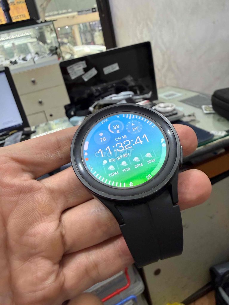 Samsung Watch 5 Pro Đen. Mua bán Thiết bị đeo thông minh tại Quận Ba Đình Hà Nội được đăng bởi Mr Cường hình 1