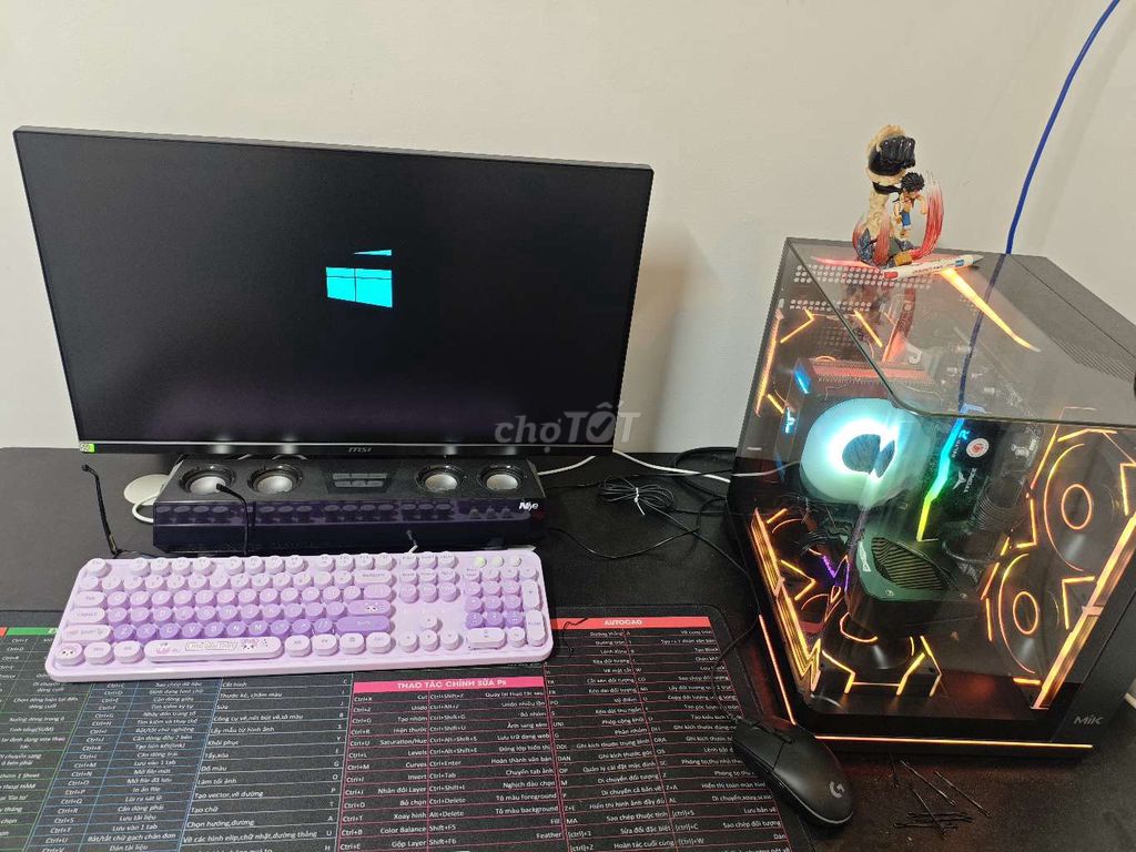 PC,MSI AMD Ryzen 5 5600X RX 7600. Mua bán Máy tính để bàn tại Quận Cái Răng Cần Thơ được đăng bởi Hào hình 1