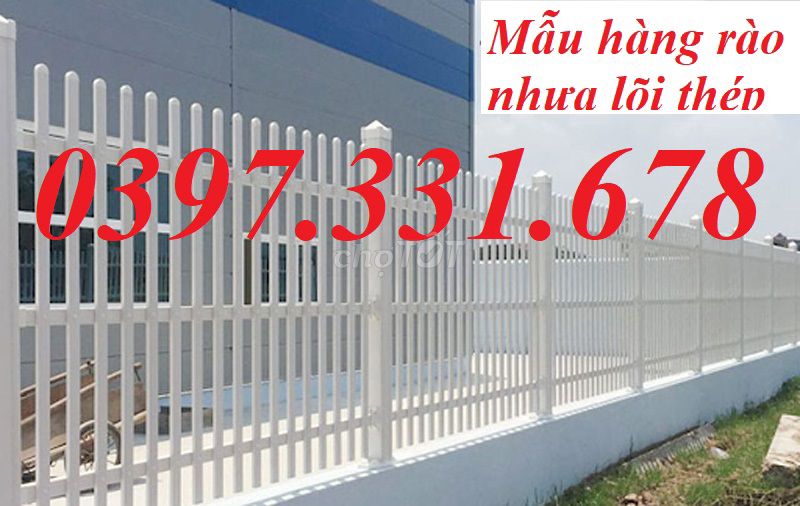 Nơi sản xuất hàng rào nhựa PVC