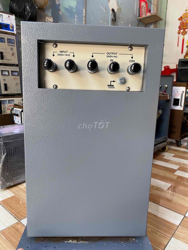 ổn áp ROBOT 10kva dãi 90v-240v dây đồng 100% zin