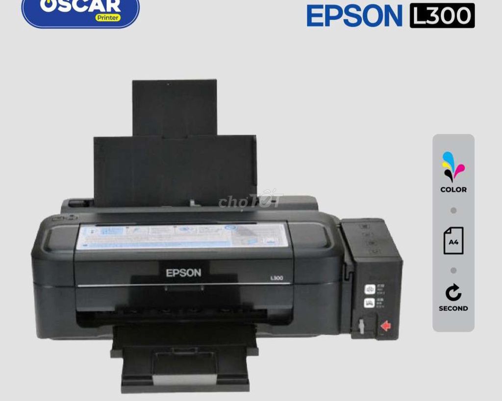 Máy in 4màu Epson L110 ht mực zin sắc nét cực căng