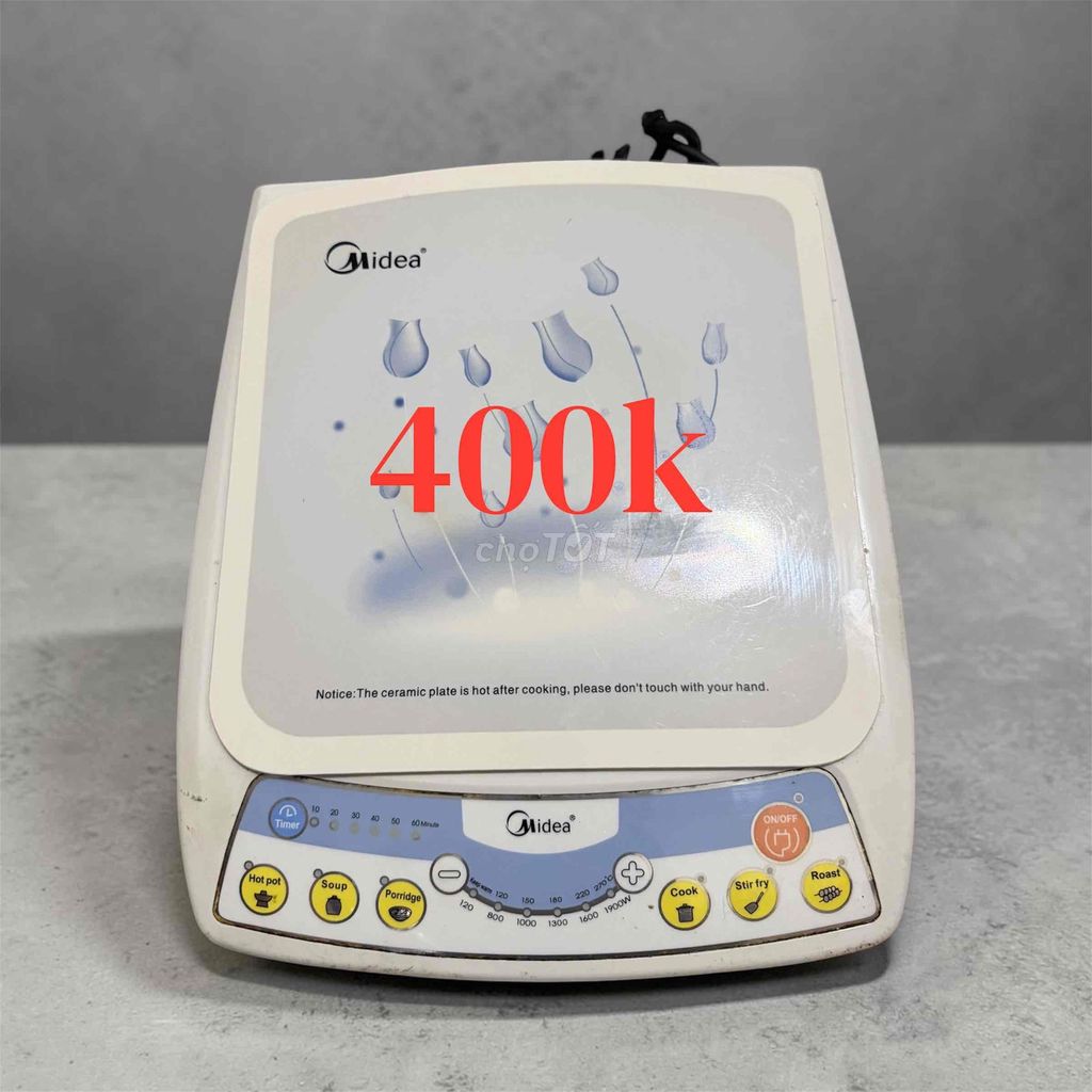 Bếp điện từ Midea Trắng. Mua bán Bếp, lò, đồ điện nhà bếp tại Quận Thanh Khê Đà Nẵng được đăng bởi thanhtùng  hình 1