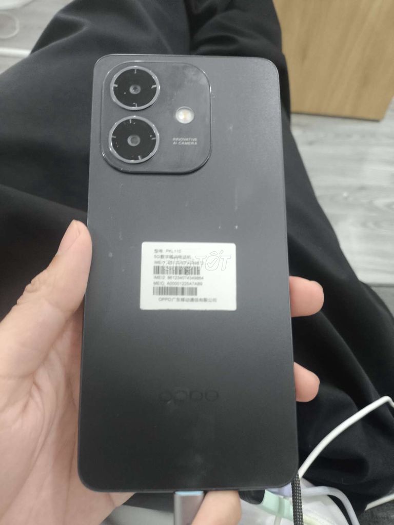 Oppo A3i 5G ND 6/128GB Đen zin full cn. Mua bán Điện thoại tại Quận Bình Thạnh Tp Hồ Chí Minh được đăng bởi DKSV hình 1