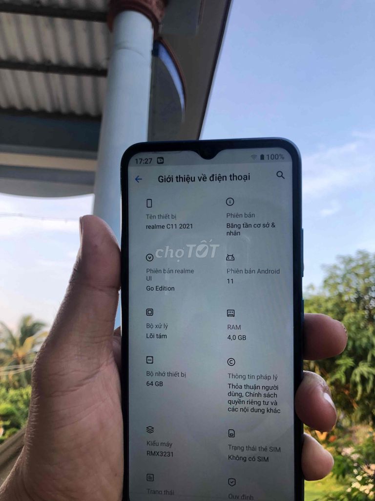 Realme C21 4GB/64GB Xanh Android 11. Mua bán Điện thoại tại Huyện Bến Lức Long An được đăng bởi Bến Lức 62 hình 1