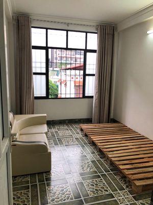 Phòng trọ đủ nội thất tiện nghi,  giường , tủ, điều hòa, nóng lạnh
