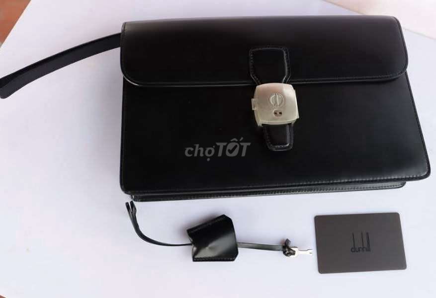 Ví cầm tay Clutch Dunhill có thẻ khóa chính hãng