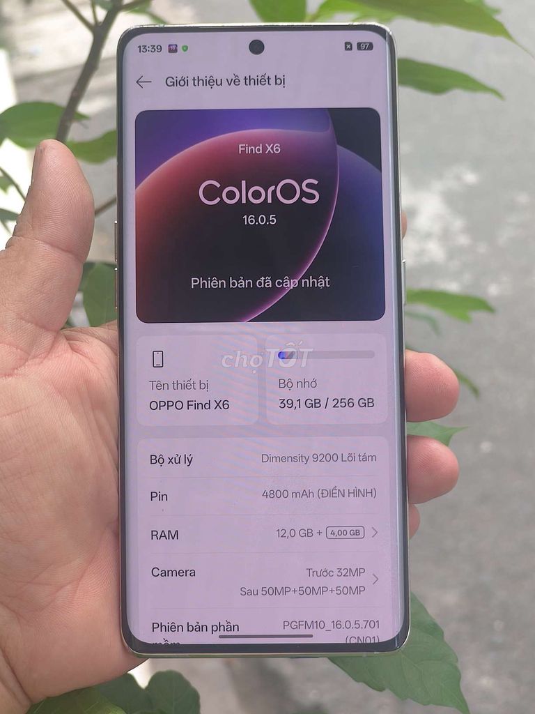 OPPO Find X6 Vàng 12GB/256GB Dimensity 9200. Mua bán Điện thoại tại Quận 10 Tp Hồ Chí Minh được đăng bởi Samurai hình 1