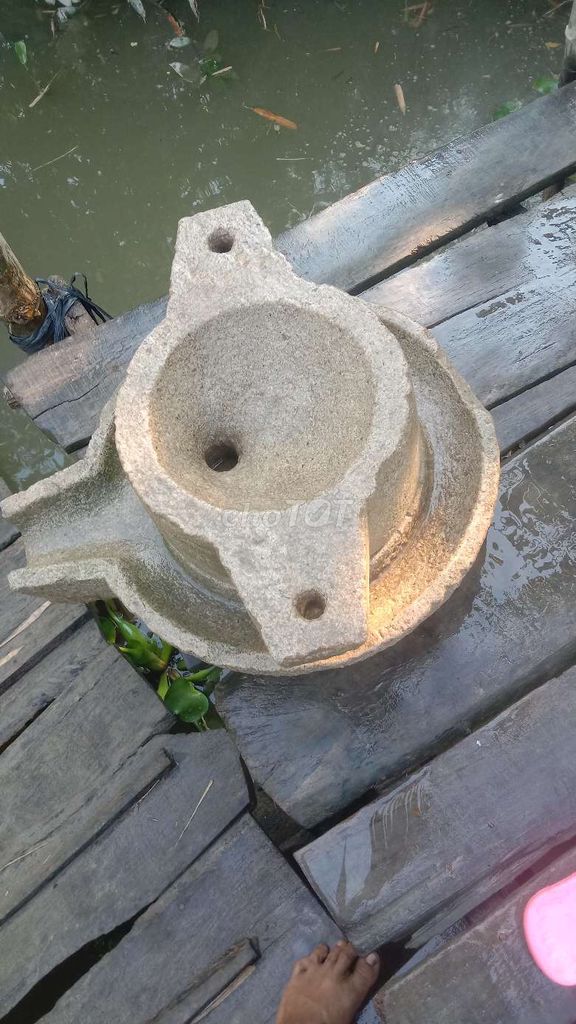Cối đá xay bột Đồ cổ. Mua bán Đồ sưu tầm, đồ cổ tại Huyện Cao Lãnh Đồng Tháp được đăng bởi TRẠI GÀ BÉ XÍU hình 1