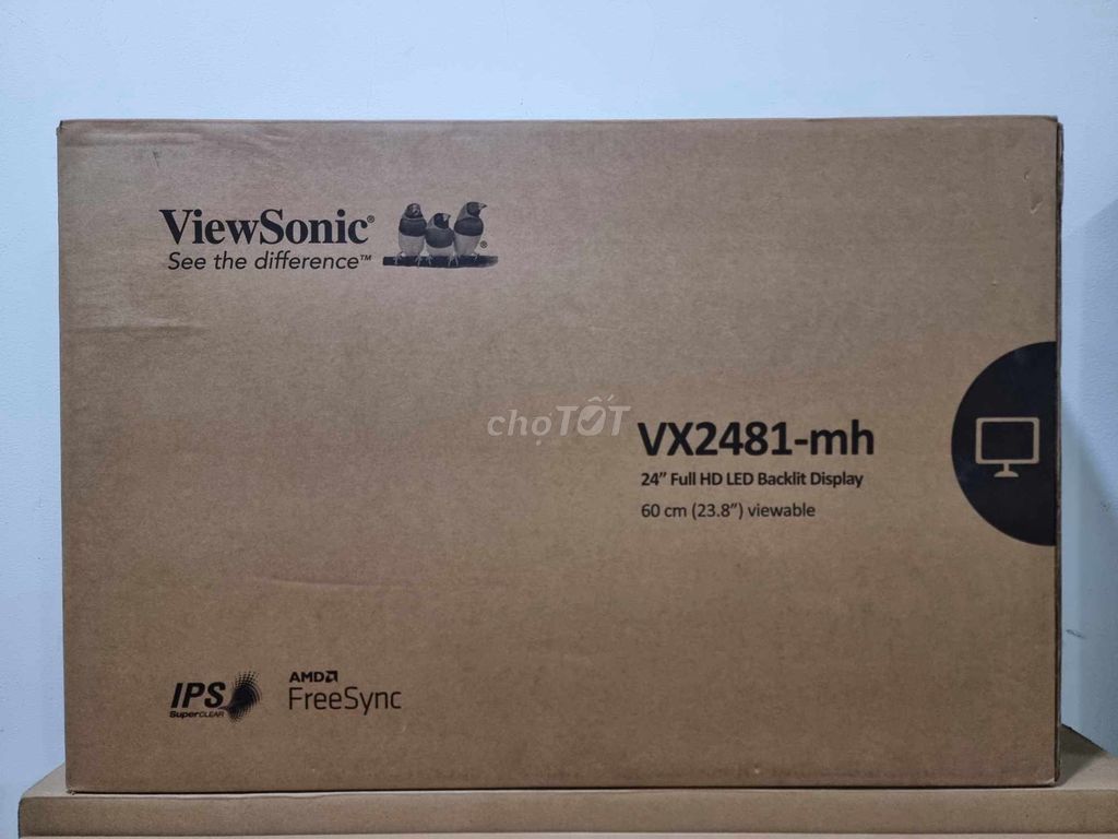 Viewsonic VX2481 viền mỏng cực sang