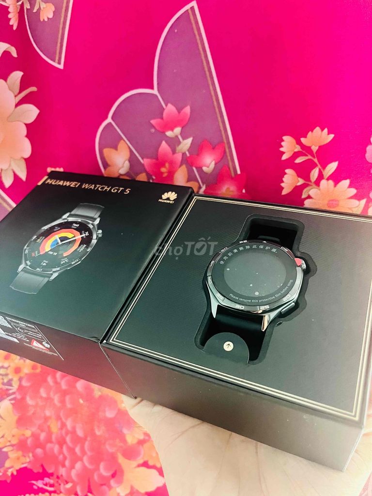 HUAWEI WATCH GT 5 Đen (như new)