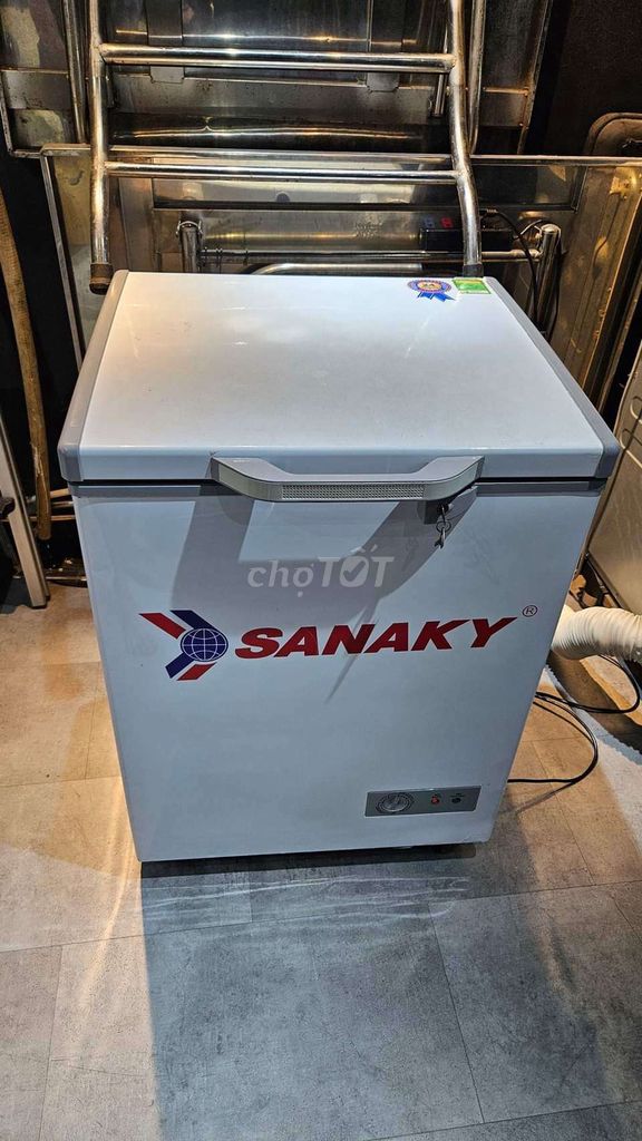 TL tủ đông Sanaky 100L sử dụng tốt bao ship Sg