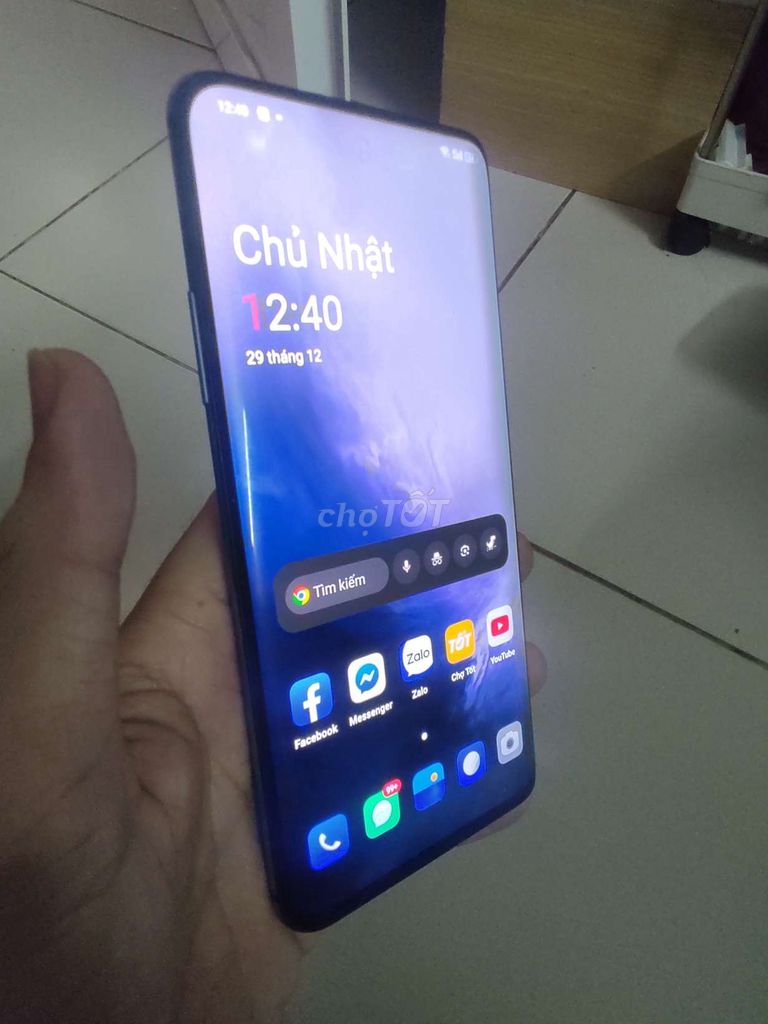 One plus 7pro màn cong k ám ố