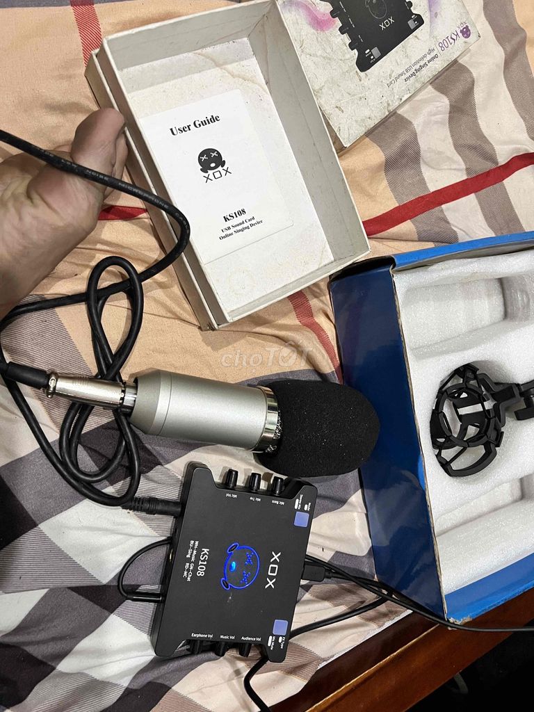 Soundcard XOX KS108 Đen. Mua bán Tivi, Âm thanh tại Quận Sơn Trà Đà Nẵng được đăng bởi bizzuu online hình 1