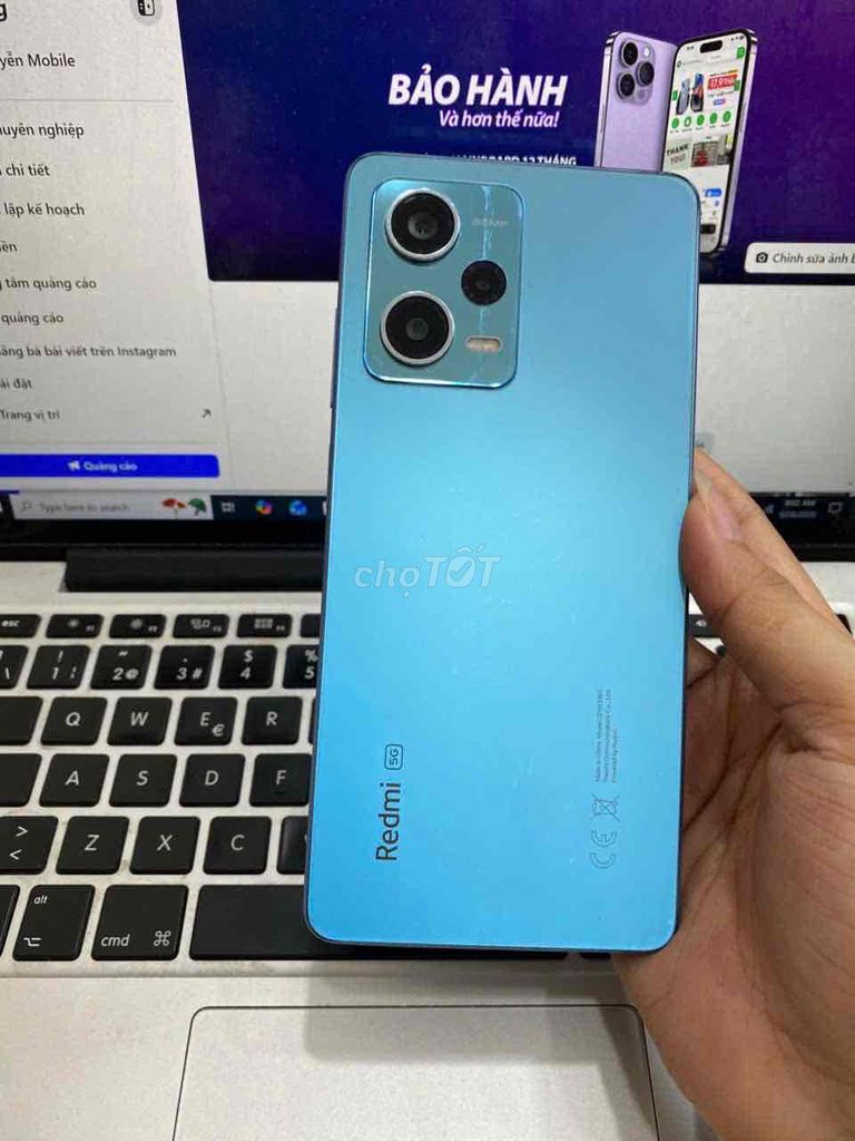 Xiaomi Redmi Note 12 Pro 5G Xanh 8GB/256GB. Mua bán Điện thoại tại Quận 3 Tp Hồ Chí Minh được đăng bởi Tuấn Nguyễn hình 1