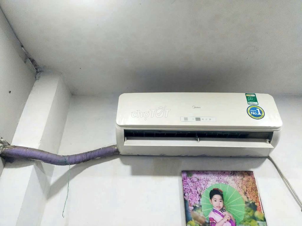 Máy lạnh Midea 1hp đẹp lạnh nhanh bền bỉ