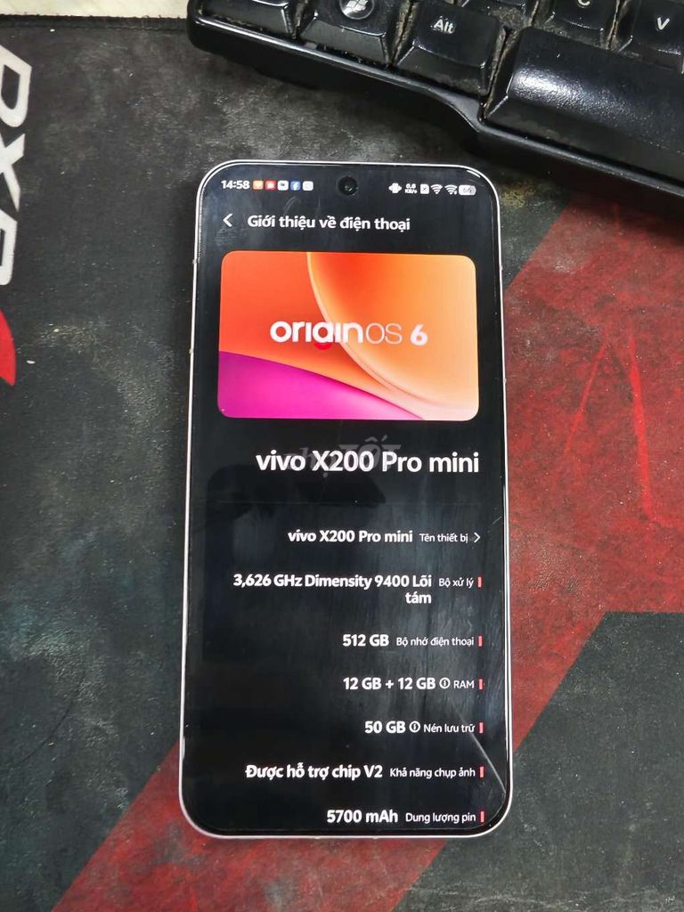 Bán vivo x200 pro mini 12.512 tại Hà Nội. Mua bán Điện thoại tại Quận Cầu Giấy Hà Nội được đăng bởi Đạt hình 1