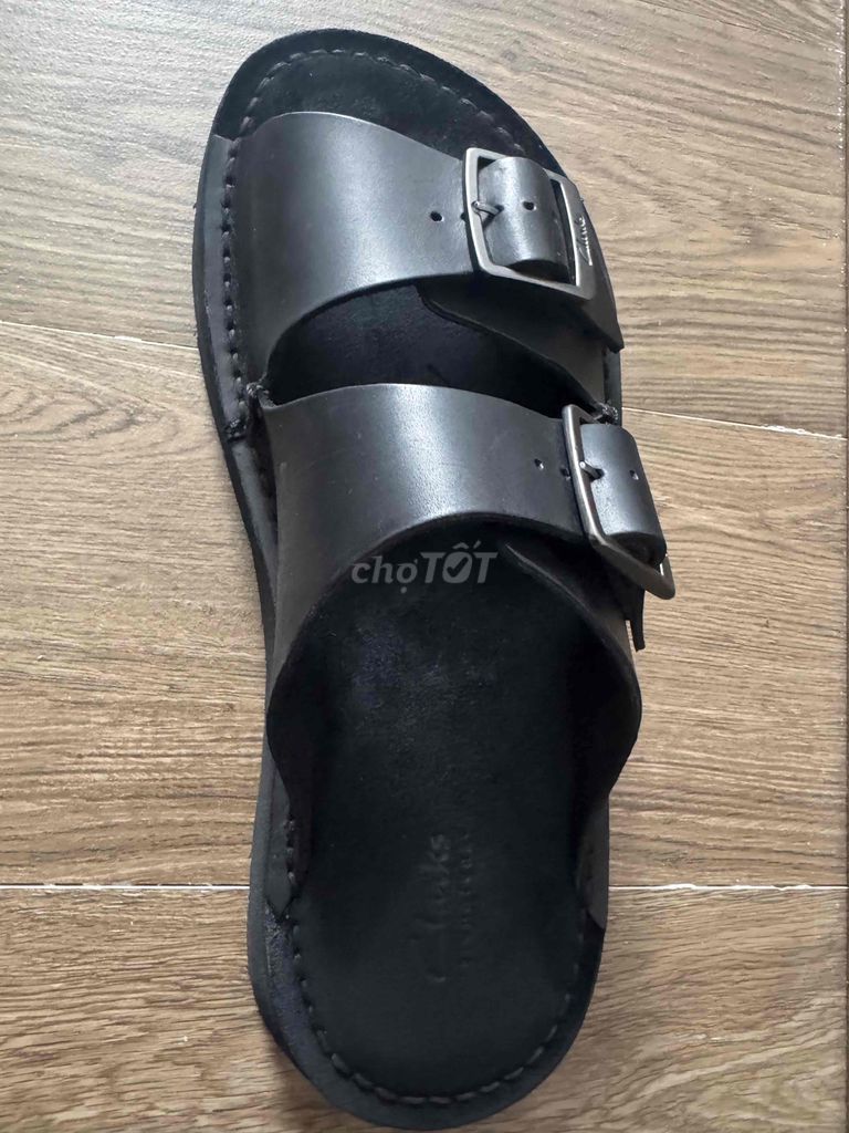 Dép Clarks Nam Da Đen Size 8 UK. Mua bán Giày dép tại Quận 7 Tp Hồ Chí Minh được đăng bởi Tai Tan Nguyen hình 1
