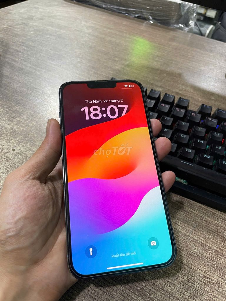 Apple iPhone 13 Pro Max 128GB Xám. Mua bán Điện thoại tại Quận Tân Phú Tp Hồ Chí Minh được đăng bởi Huyền Hữu hình 1