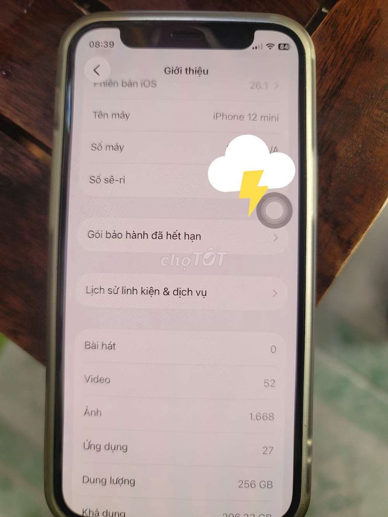 Apple iPhone 12 mini 256GB Tím. Mua bán Điện thoại tại Thị xã An Khê Gia Lai được đăng bởi Lê công tử hình 1